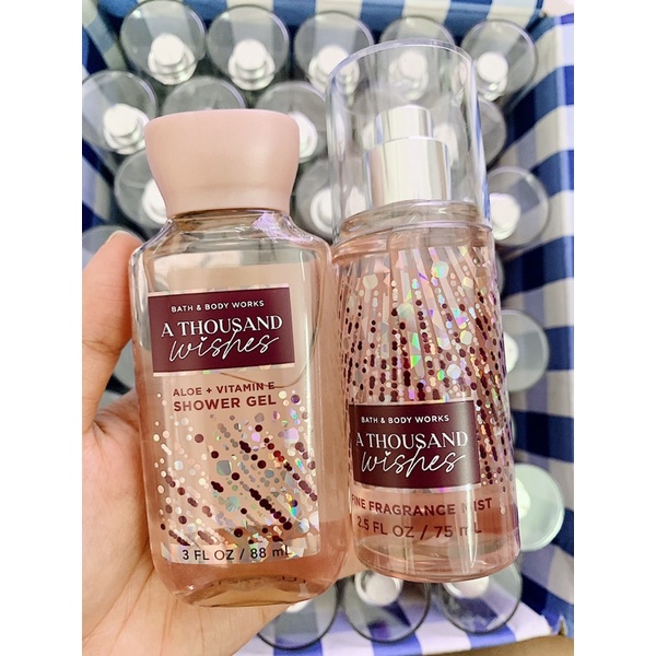 Mini Travel Size Bath Body Works chính hãng Usa