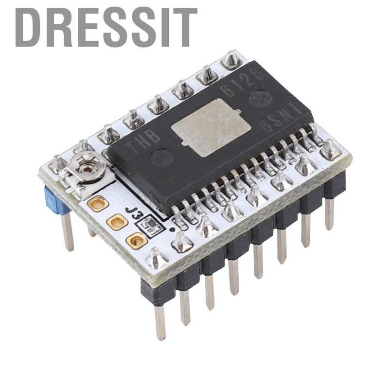 Dressit SD6128 3D Printer Step Stick 128 Module Stepper Motor Driver with Heat Sink CM