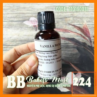 Hương vani vanilla tổng hợp - chai 30gr