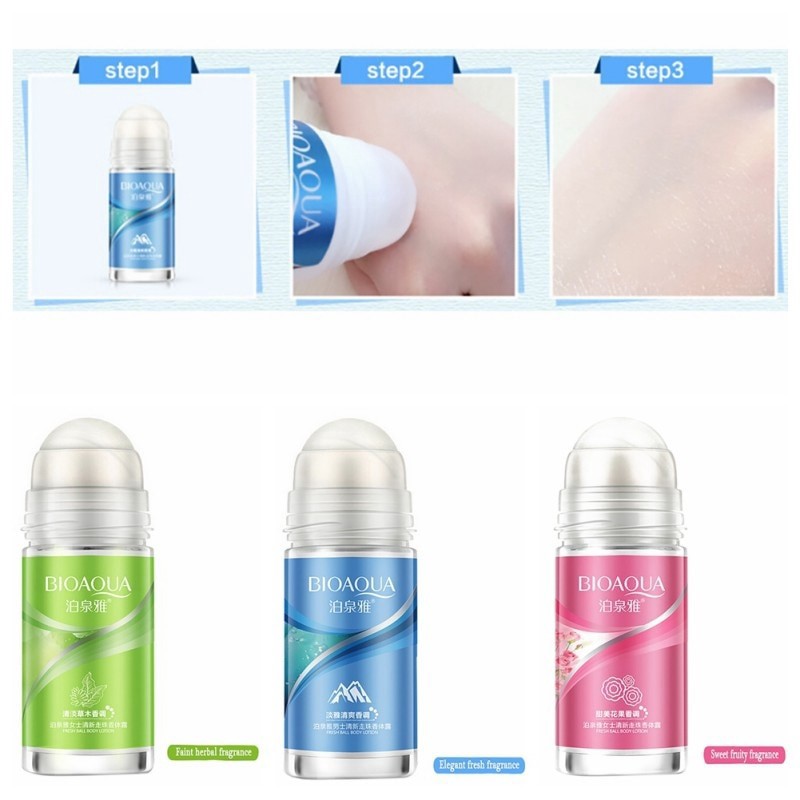 Lăn Khử Mùi Khô Thoáng Chính Hãng Bioaqua 50ml (giao màu ngẫu nhiên)