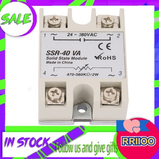 Rơ le trạng thái rắn rriio ssr-40va cao cấp