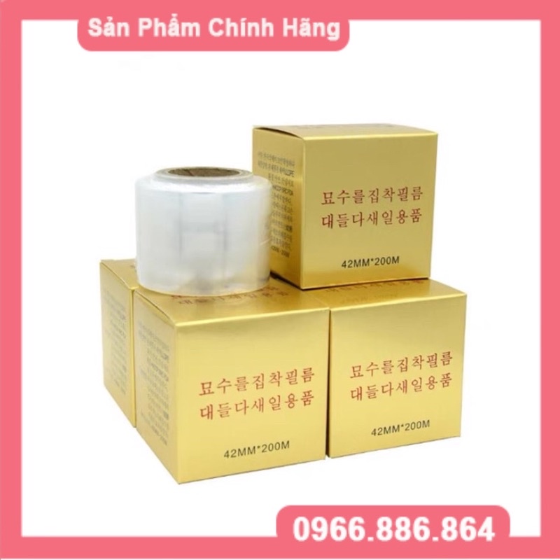 Cuộn nilon ủ tê mày, môi, mí, dùng trong phun xăm, spa