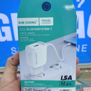 BỘ SẠC KIM CƯƠNG LIỀN DÂY 1.5A MAX