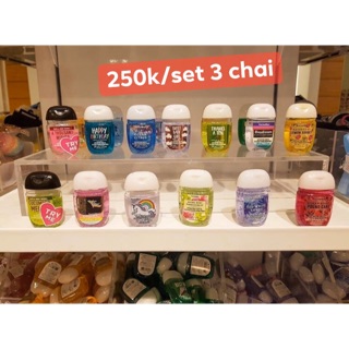 ( có sẵn ) Gel rửa tay Khô Bath & Body Works