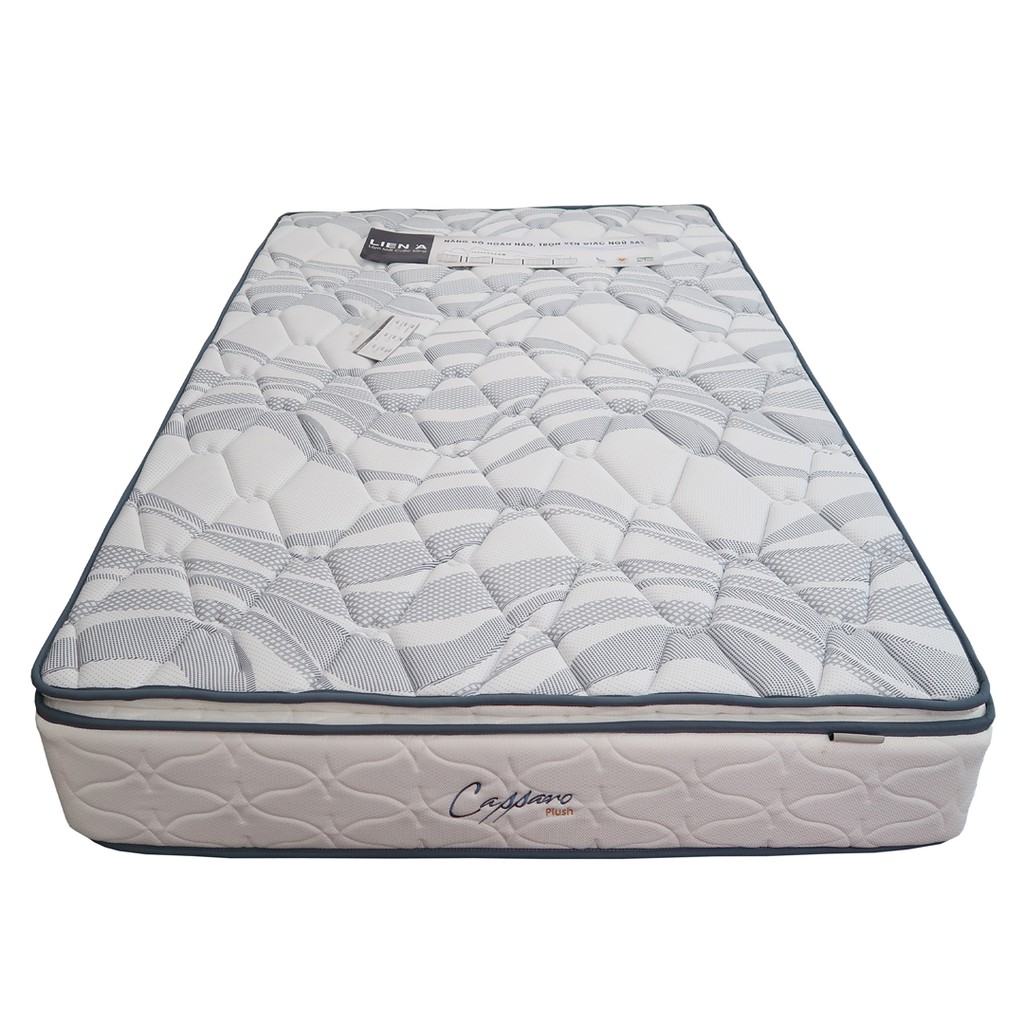 Nệm Lò Xo Liên Á Cassaro Plush Hút Ẩm Tốt - Bảo Hành 10 Năm