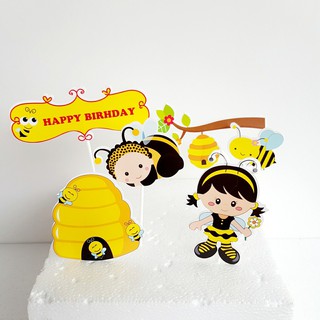 set cắm giấy ong vàng