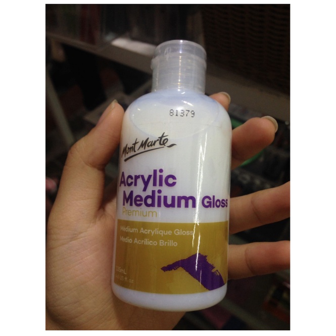 Dung dịch pha loãng sơn acrylic làm lâu khô giúp pha màu dễ, phủ bóng đất sét tự khô, tranh số hóa NEW