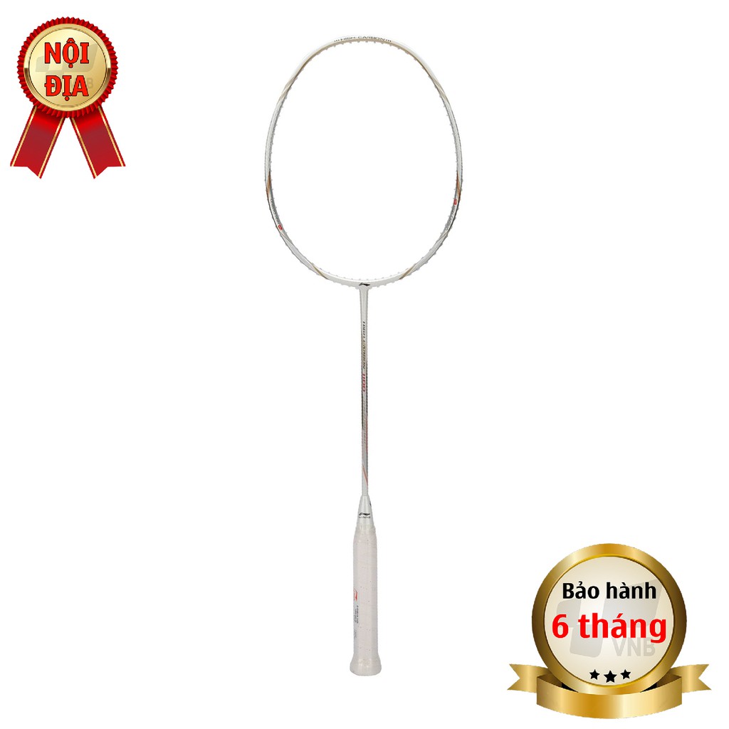 Vợt cầu lông Lining HC1100 - Trắng - Nội địa - Bảo hành 6 tháng