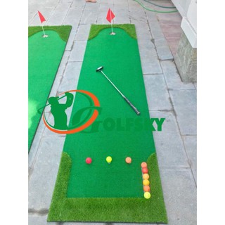 THẢM TẬP PUTTING GOLF - GOLFSKY 3M X 0.75M