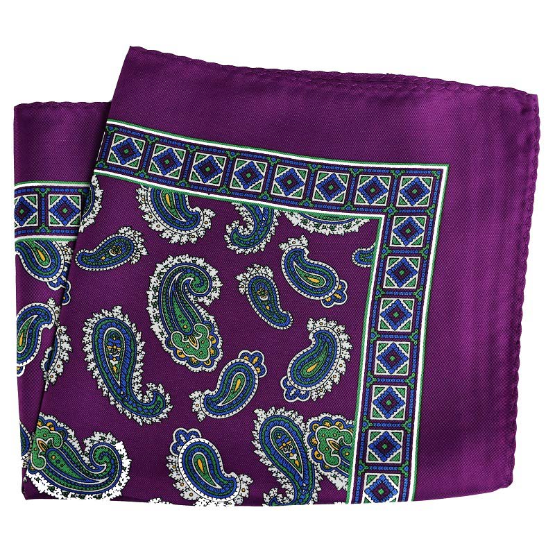 Hot! Khăn Tay Vuông Cỡ Lớn 33X33Cm Họa Tiết Chấm Bi Sang Trọng Cho Nam