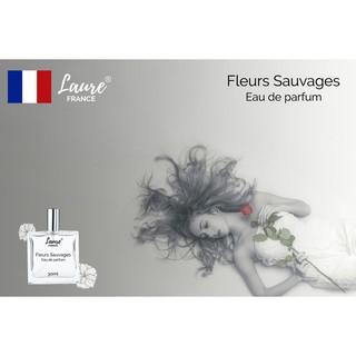 [Kèm quà tặng] Vial nước hoa mini nữ Laure Fleurs Sauvages 3ml Pháp