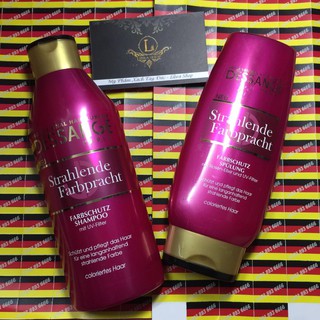 Cặp dầu gội - xả Dessange Paris NEU Strahlende Farbpracht