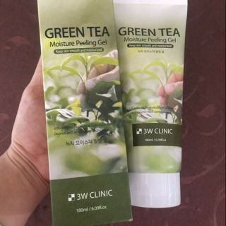 🌿🌿GEL TẨY TẾ BÀO CHẾT 3W CLINIC MOISTURE PEELING GEL HÀN QUỐC 180ML