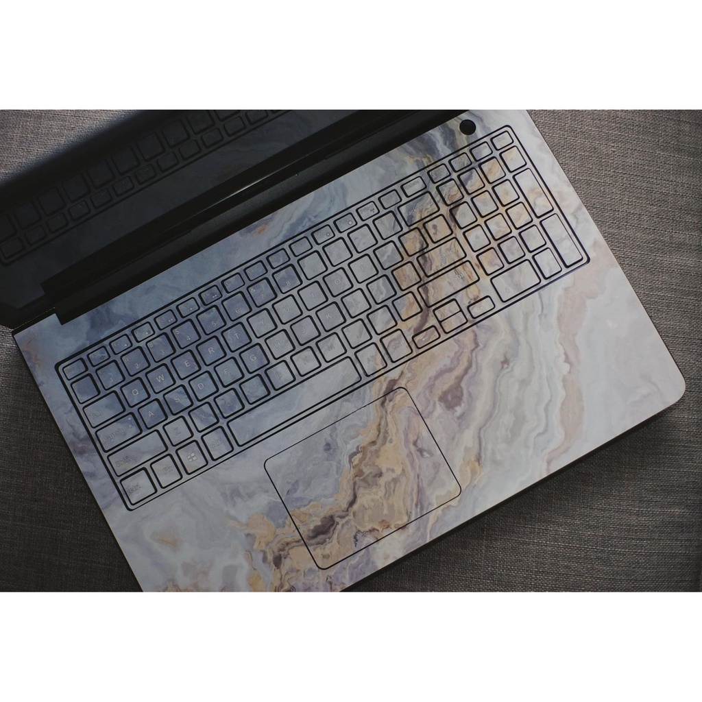 Miếng Dán Skin Laptop Mẫu Vân Đá - Decal Dán cho Dell, Hp, Asus, Lenovo, Acer, MSI, Surface,Vaio, Macbook