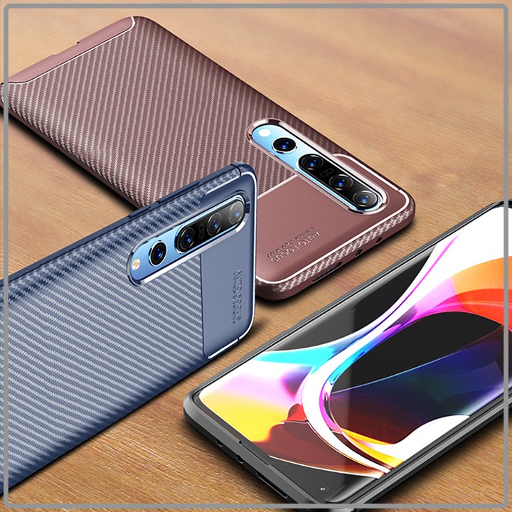 Ốp lưng Xiaomi Mi 10 / Mi 10 Pro chống sốc Carbon Auto Focus