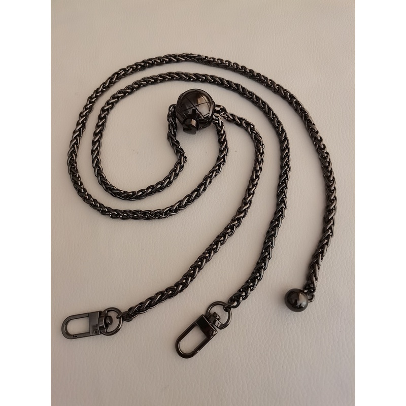 Dây Đeo Túi Xách   Túi dây xích kim loại với quả bóng vàng nhỏ có thể điều chỉnh chiều dài dây đeo dây đeo chéo dây đeo vai DIY túi phụ kiện