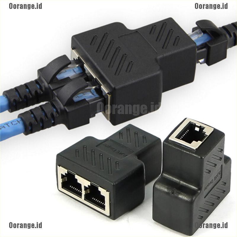 Đầu chia 1 sang 2 cổng RJ45 chia sẻ Ethernet tiện dụng bền bỉ