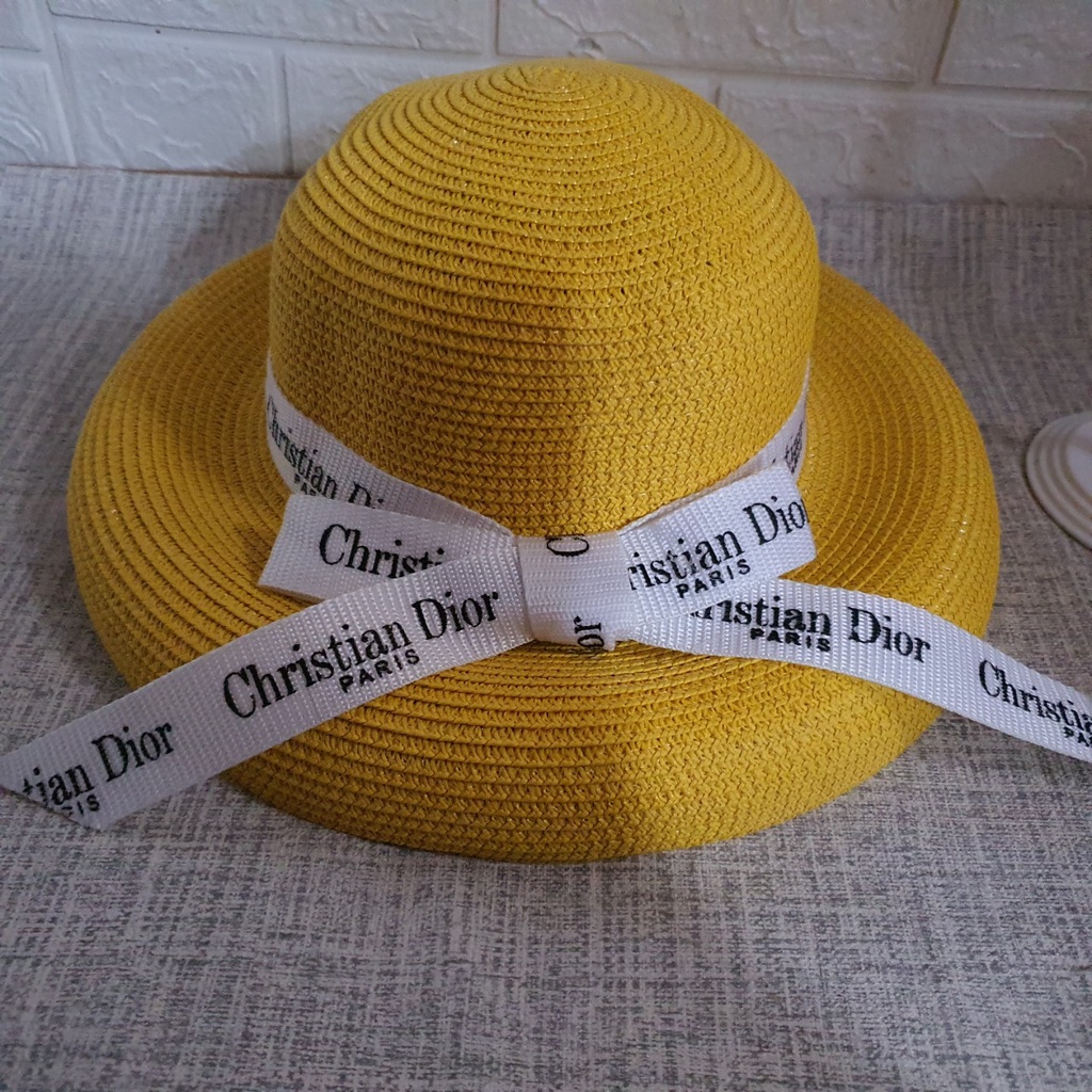 Mũ đi biển kiểu Chuông sang chảnh nơ xinh