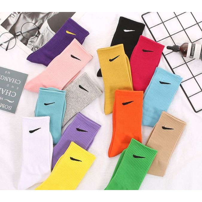 Tất vớ Unisex cổ cao phong cách thời trang Hàn Quốc