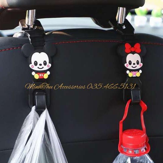Móc Treo Đồ Sau Ghế Ô Tô , Xe Hơi Nhiều Hình Dễ Thương - MinhThu Decor Car