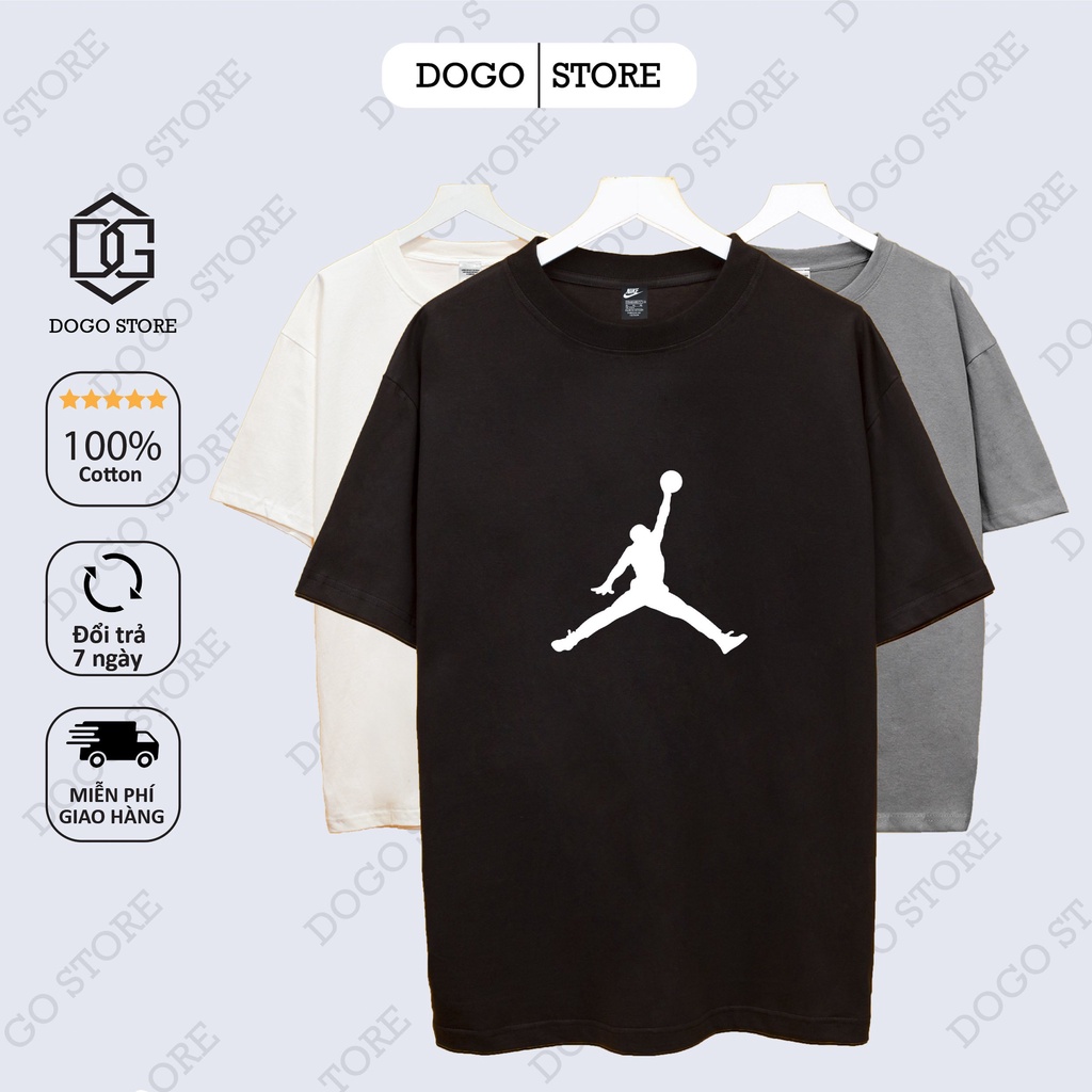 Áo thun  BÓNG RỔ Dogo Store , Áo thun unisex nam nữ form rộng oversize chất liệu 100% Cotton