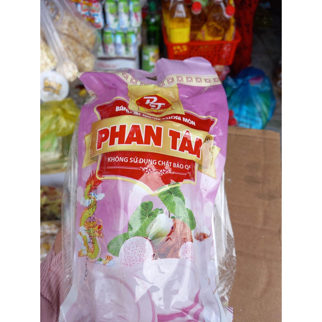 COMBO 4 GÓI BÁNH IN PHAN TÂM NHÂN KHOAI MÔN - gói 400gr