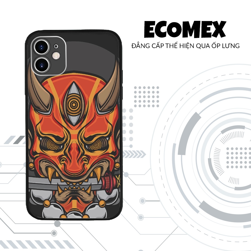 Ốp Lưng iphone quỷ máy móc chống sốc loài xin ECOMEX dòng 5 6 7 8 Plus 11 12 Pro Max X Xr MYS20220483