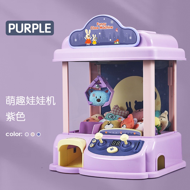 Máy gắp thú gấu bông siêu xịn quà tặng đồ chơi cho bé - LANA QUEEN