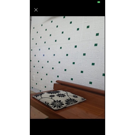 Xốp dán tường Hoa Văn Tim