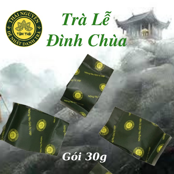 Trà Lễ Đình Chùa Trà Xanh Tâm Thái Số 1 CHÈ THÁI NGUYÊN Trà Móc Câu Thái Nguyên 10g-100g