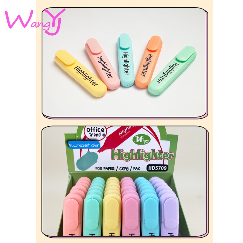 Bảng Đánh Dấu Ghi Chú 6 Màu Sắc Macaron Dành Cho Học Sinh