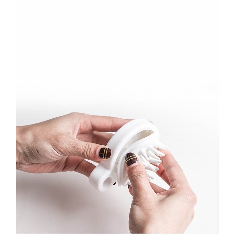 Lược Silicone Mát Xa Tẩy Tế Bào Chết Cho Nam Nữ