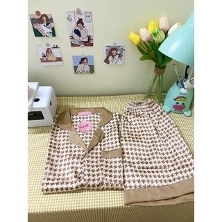 Bộ pyjama lụa