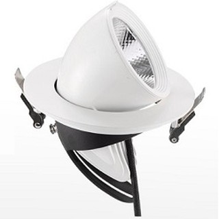 Đèn Led âm trần đế xoay 360 độ 20w, đèn soi tranh, đèn trang trí shop