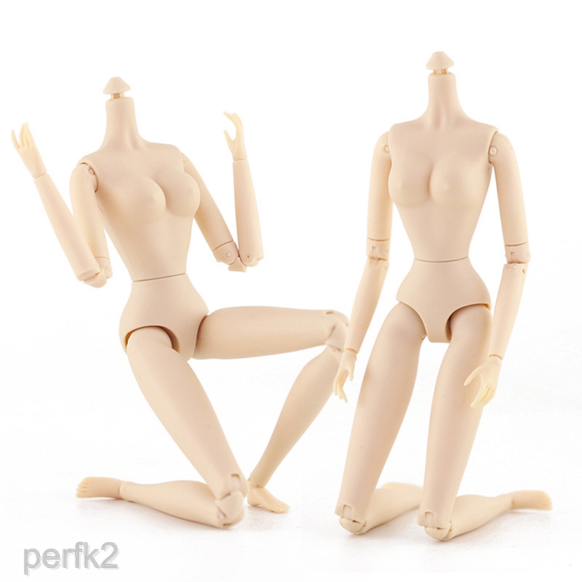 1/6 28 Jointed Girl Nude Doll Flexible Doll Hands for BJD Doll Body