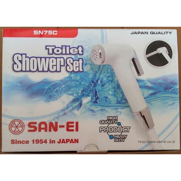 Vòi sen phòng tắm San-Ei - Bộ xịt PSN 75 C - màu trắng
