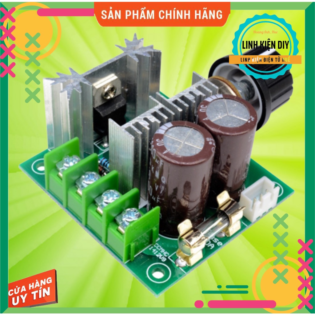 Mô đun điều khiển tốc độ động cơ 13KHZ PWM DC 10A 12V-40V