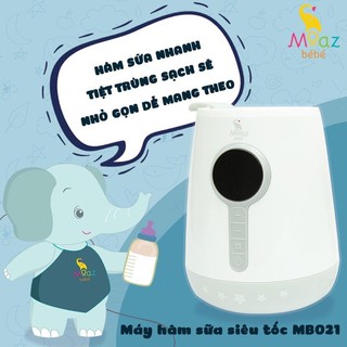 Máy hâm sữa siêu tốc Moaz bebe - Mb021