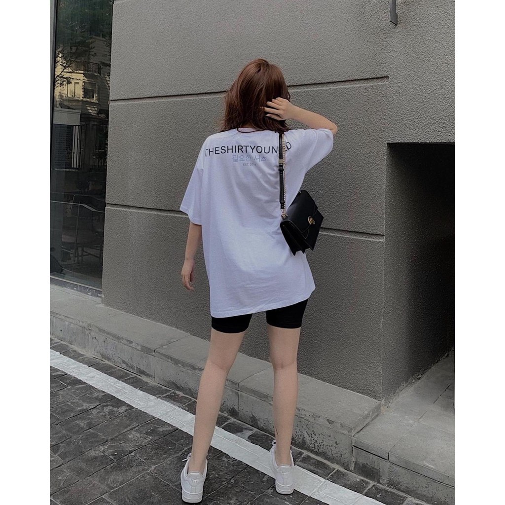 Áo thun TSUN basic - Sig 1 - Trắng - Unisex