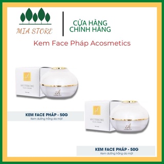 Kem Face Pháp A Cosmetics Dưỡng Trắng Da Mặt Cấp Ẩm Tăng Sinh Collagen X3 Hỗ Trợ Trị Mụn Phục Hồi Tái Tạo Da