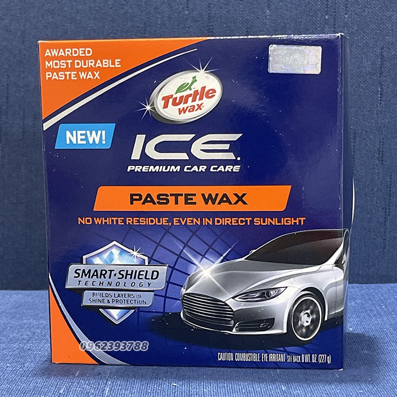 Sáp đánh bóng sơn ô tô Turtle Wax ICE Paste Wax - Premium Car Care