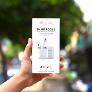 (Bảo hành 12 tháng) Tai nghe Airpod 1:1 SMART PODS 2 chính hãng COTEETCI