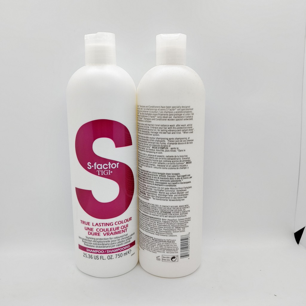 Dầu Gội Xả TiGi Factor Trắng Cao Cấp 750ML*2