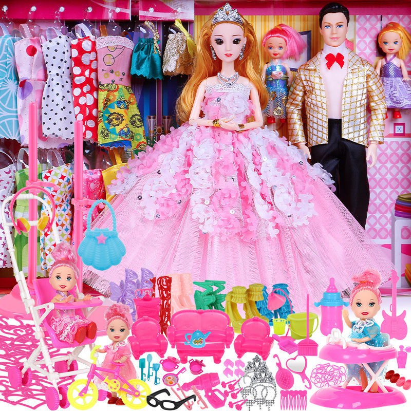 đồ chơi trẻ em Búp Bê Barbie Cỡ Lớn Làm Quà Tặng Sinh Nhật Cho Bé Gái