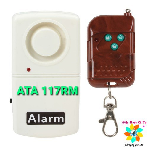 Báo động cảm biến rung  ATA AT-117RM 80 100dB (chỉ cần chạm cửa chạm vật là hú)