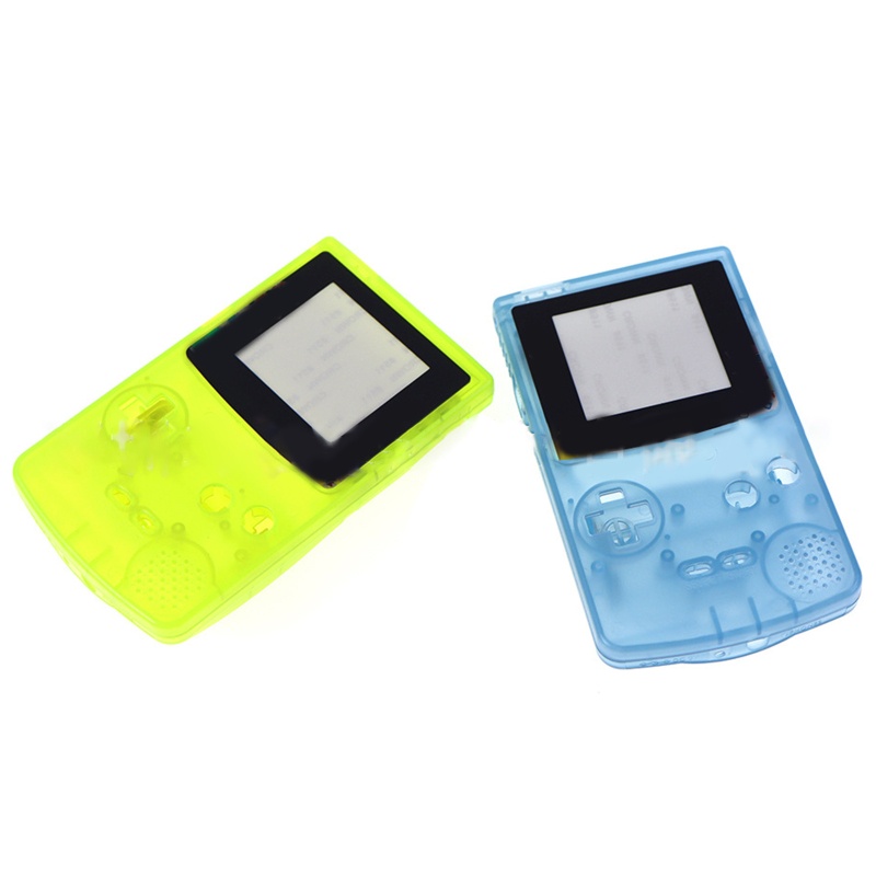 Vỏ Nhựa Phát Sáng Trong Tối Bọc Tay Cầm Chơi Game GBC Có Nút Bấm