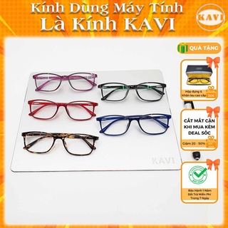 Gọng kính cận thời trang nam nữ dáng vuông chữ nhật bo tròn A030