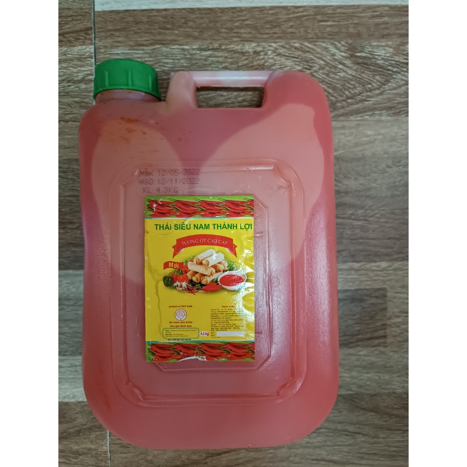 Tương ớt can 4,3kg