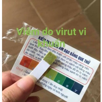 Que test viêm phụ khoa hàng chất lượng FSHOPP5 Que thử viêm nhiễm âm đạo tiện lợi