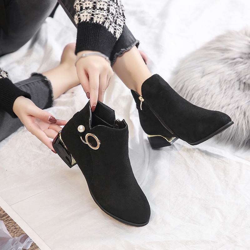 Giày Bốt Cổ Cao Thời Trang Cá Tính Cho Nữ | BigBuy360 - bigbuy360.vn